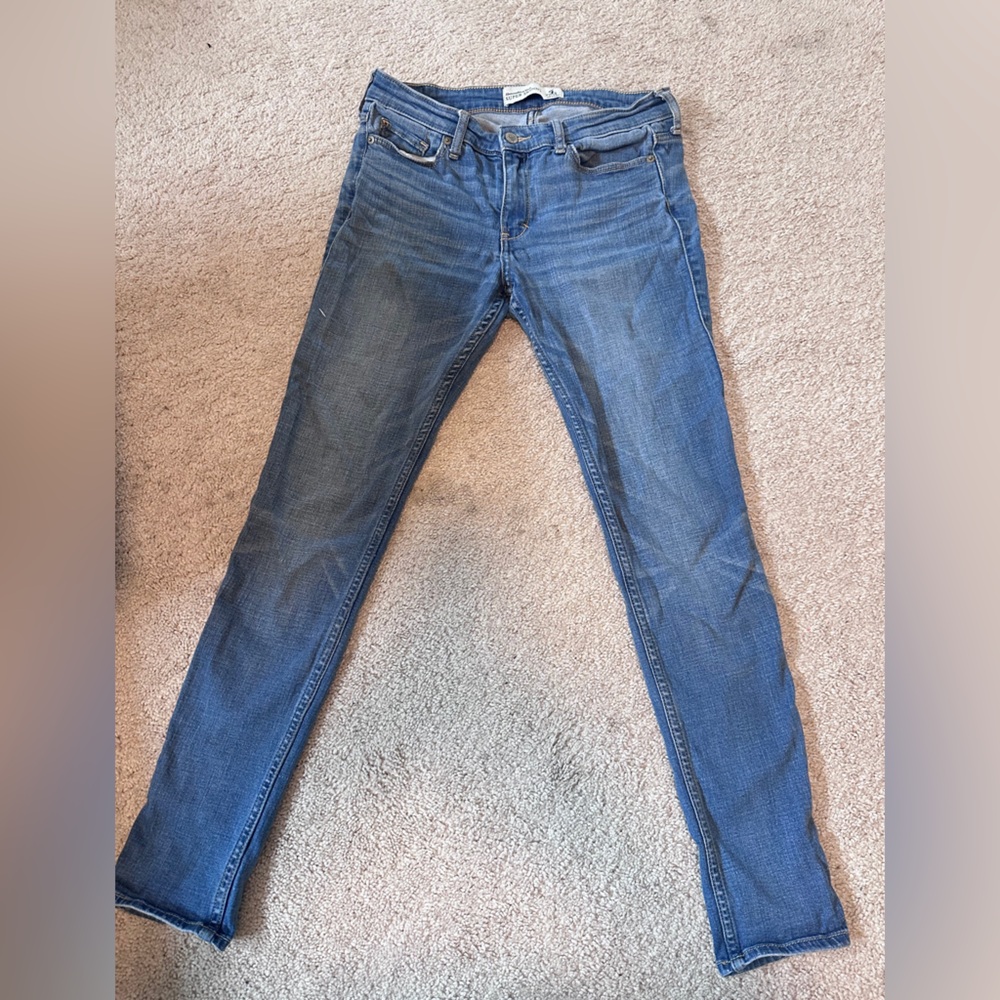 Abercrombie super skinny Blue Jeans